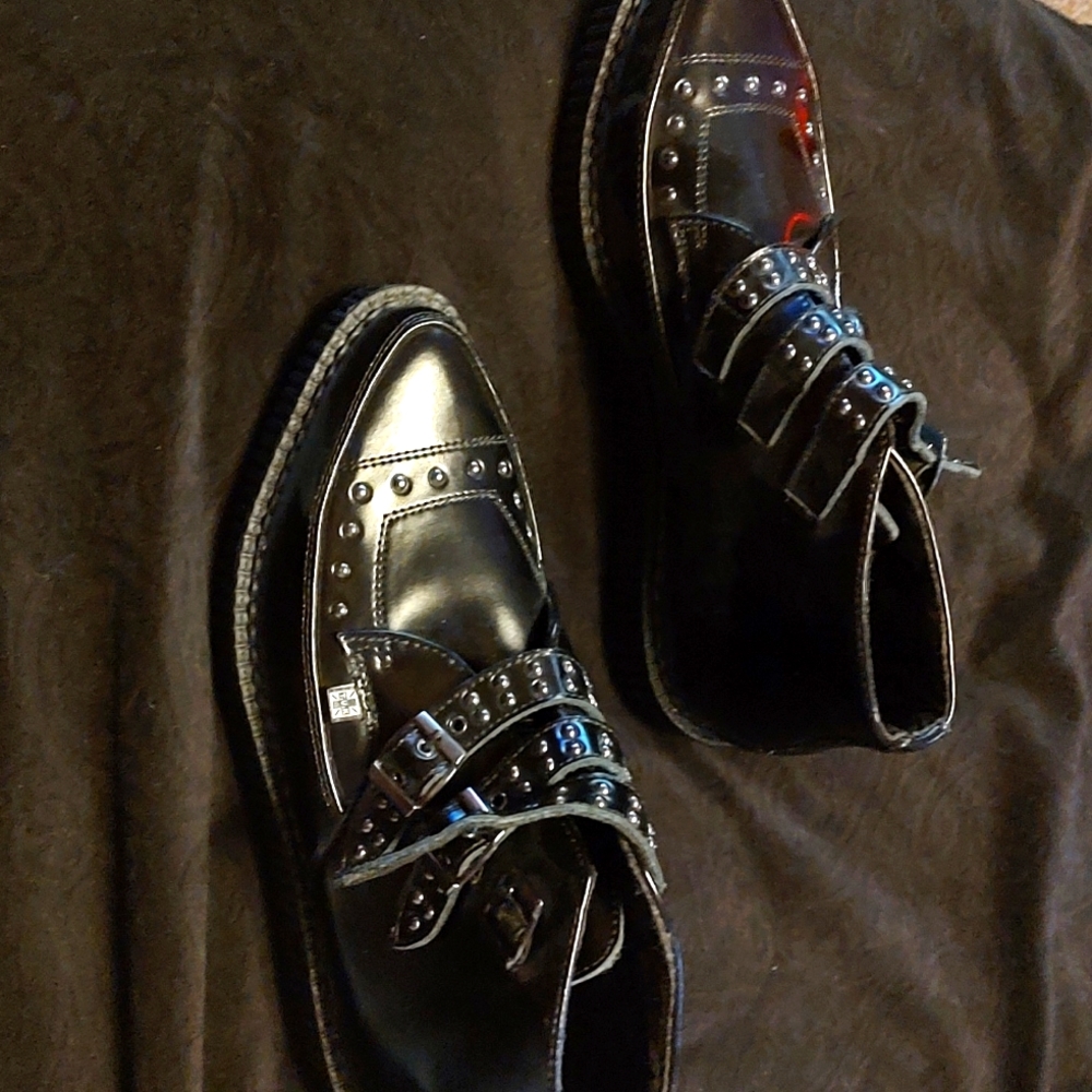 T.u.k buckle shoes